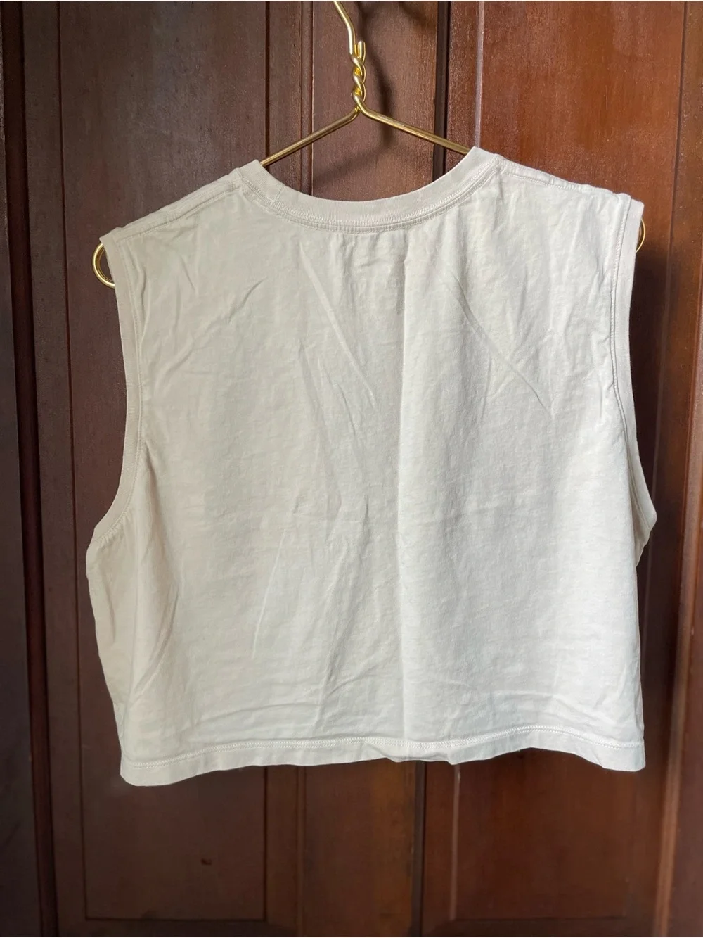 Nike women's extra large sleeveless cropped top